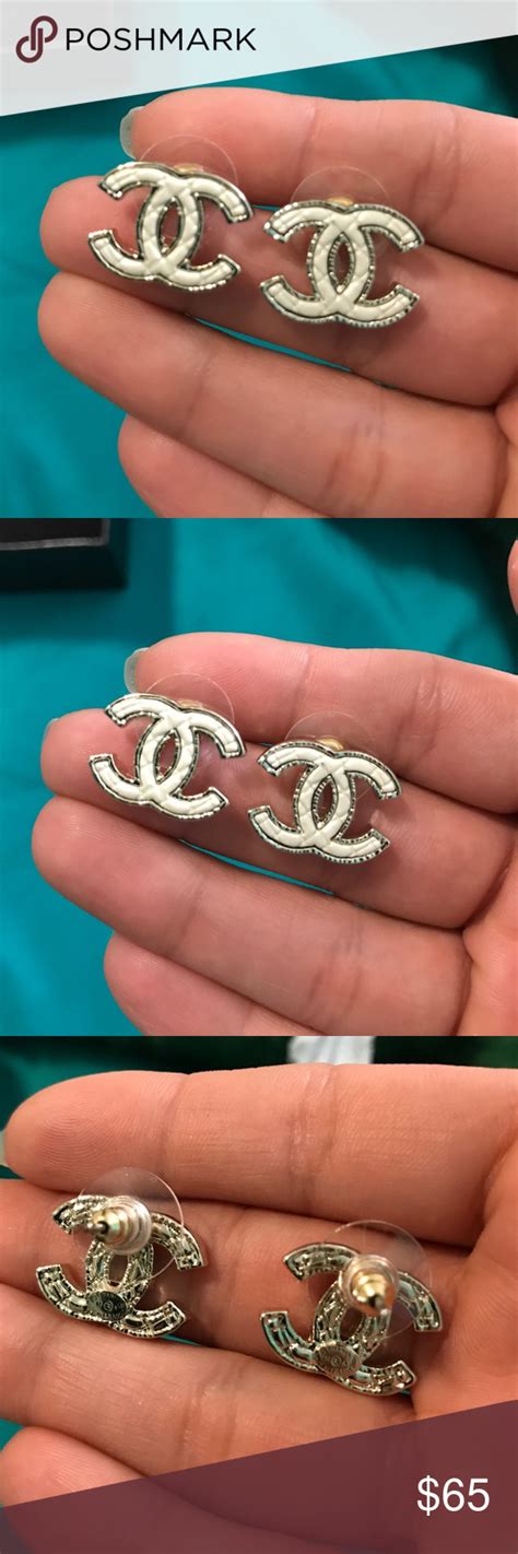 inspired chanel earrings|Chanel look alike earrings.